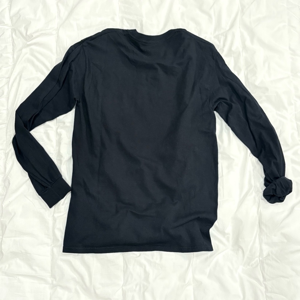 Nirvana Come As You Are Long Sleeve Top Black Graphic Y2K Grunge Unisex Small - Picture 8 of 8